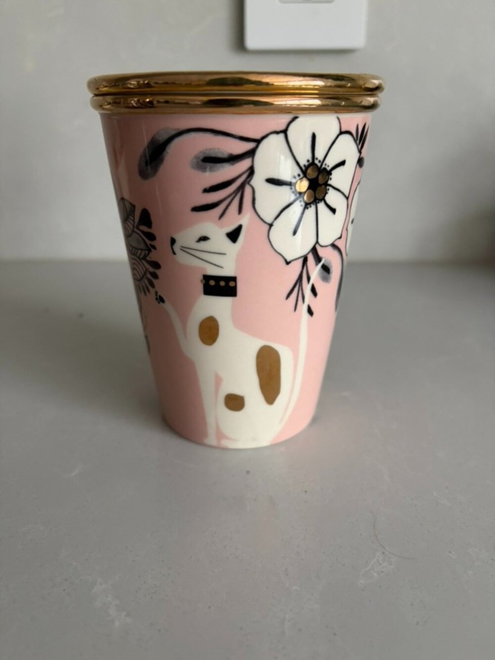 Anthropologie Well Wishing Travel Mug